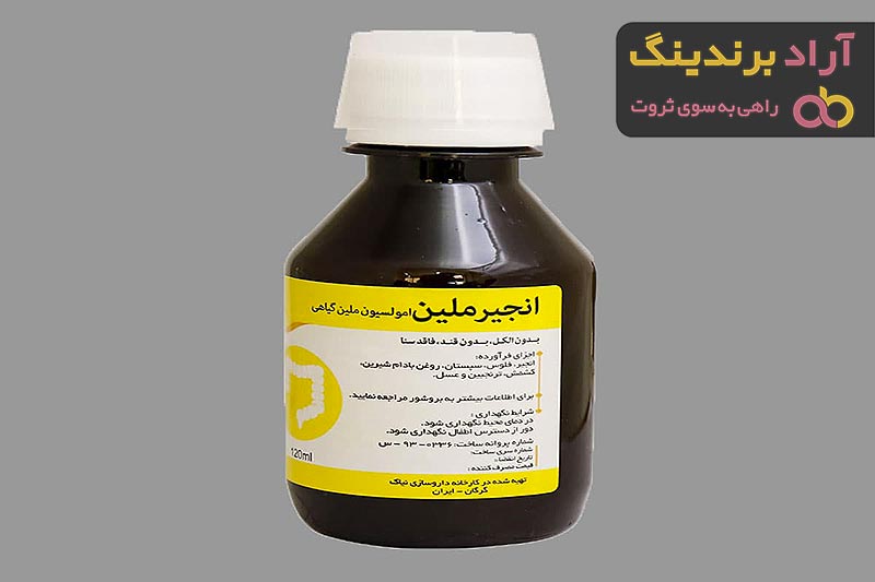 خرید و قیمت شربت انجیر ملین نیاک