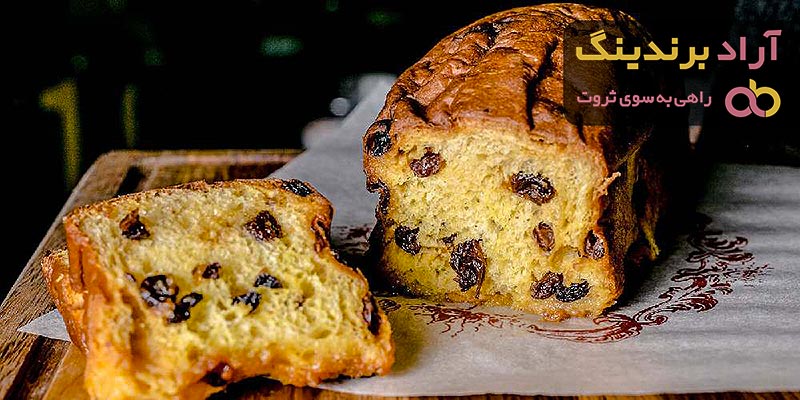 قیمت خرید کیک کشمشی خانگی + طرز تهیه