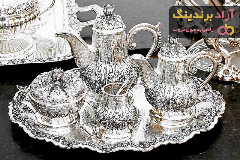 خرید ظروف مسی سفید رنگ با قیمت استثنایی