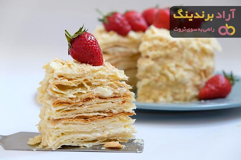 خرید و قیمت شیرینی ناپلئونی بدون فر