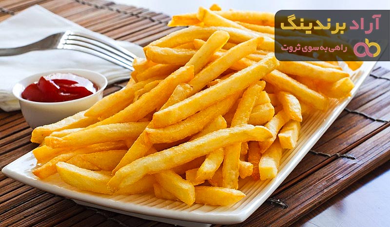 بهترین خلال سیب زمینی خانگی + قیمت خرید عالی