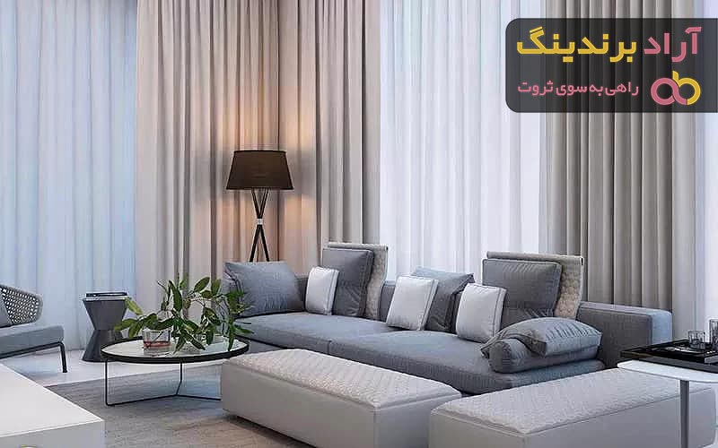 خرید پرده پذیرایی | فروش با قیمت مناسب