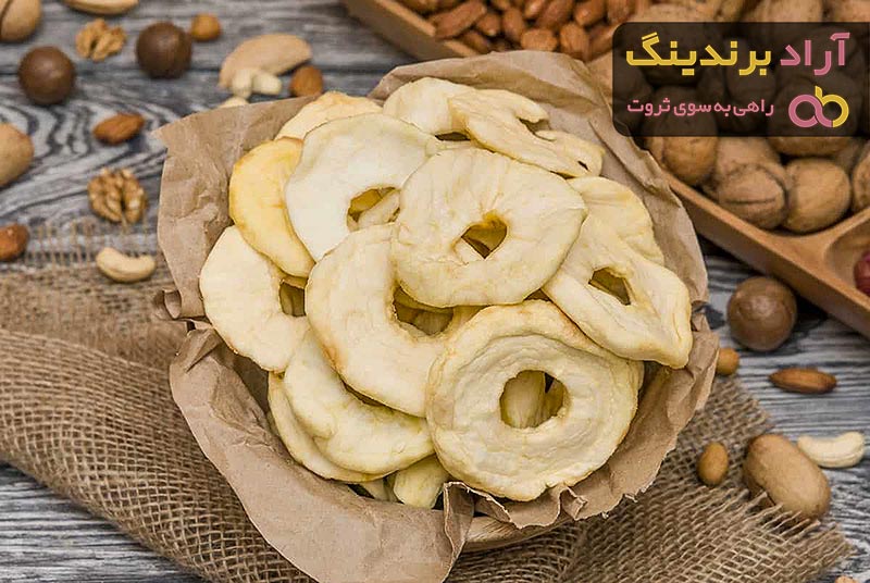 سیب خشک سفید + قیمت خرید، کاربرد، مصارف و خواص
