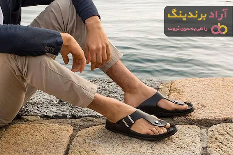 خرید صندل چرم مردانه طبیعی با قیمت استثنایی
