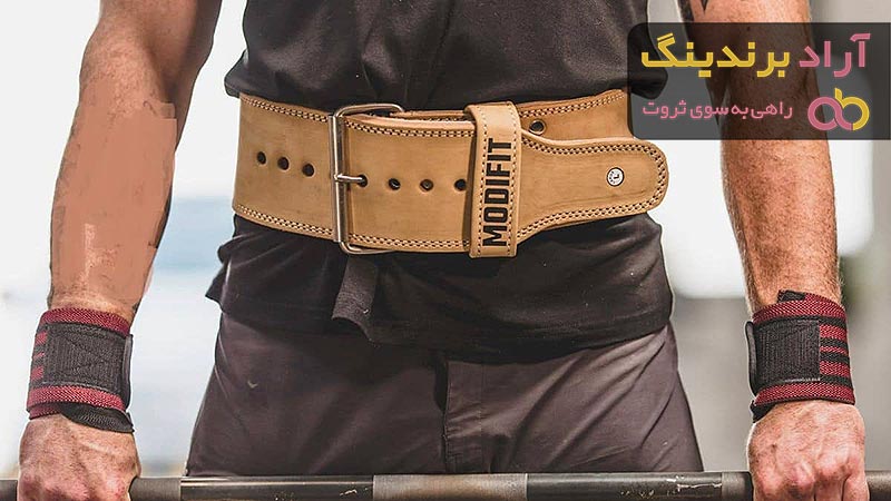خرید جدیدترین انواع کمربند چرمی بدنسازی