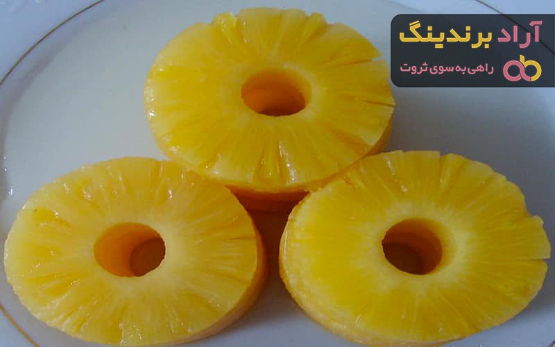 خرید بهترین انواع کنسرو آناناس با قیمت ارزان