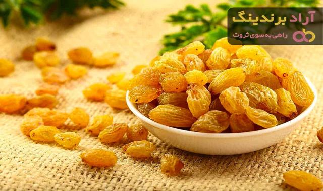 قیمت کشمش تیزابی کاشمر از تولید به مصرف