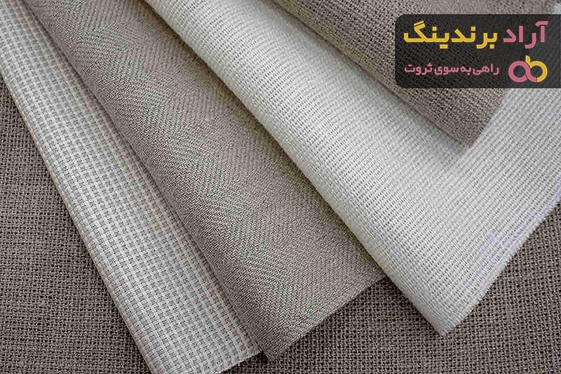 خرید و قیمت پارچه کتان نخی ساده