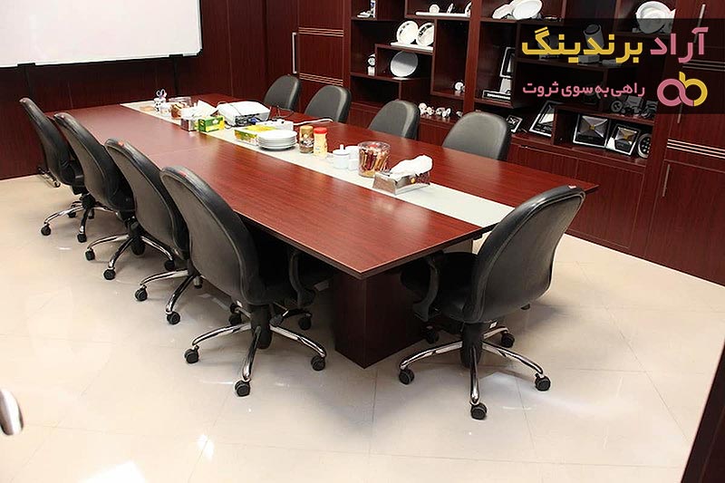 قیمت میز کنفرانس بزرگ + پخش تولیدی عمده کارخانه