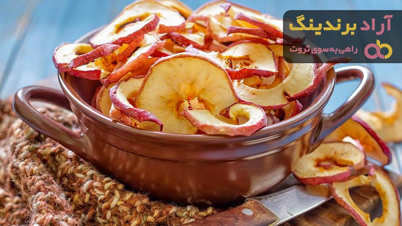 قیمت خرید سیب خشک + فروش عالی