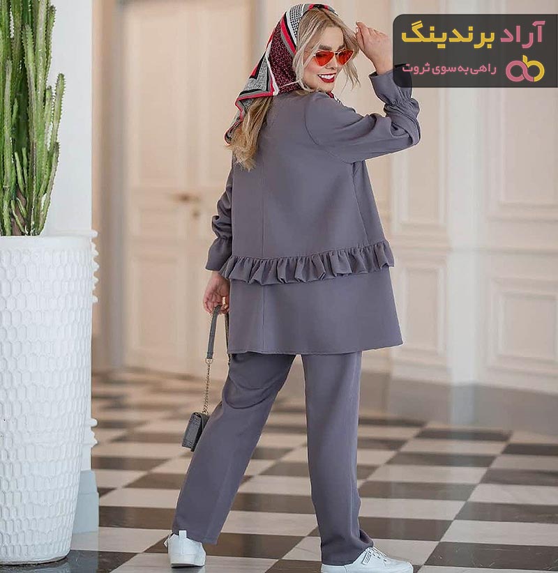 قیمت خرید مانتو شلوار دخترانه + عکس