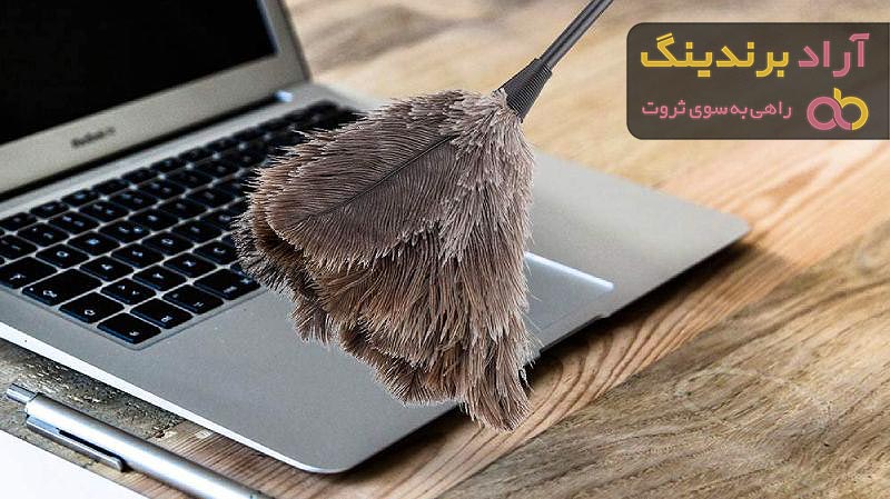 خرید گردگیر پر شترمرغ طبیعی + بهترین قیمت