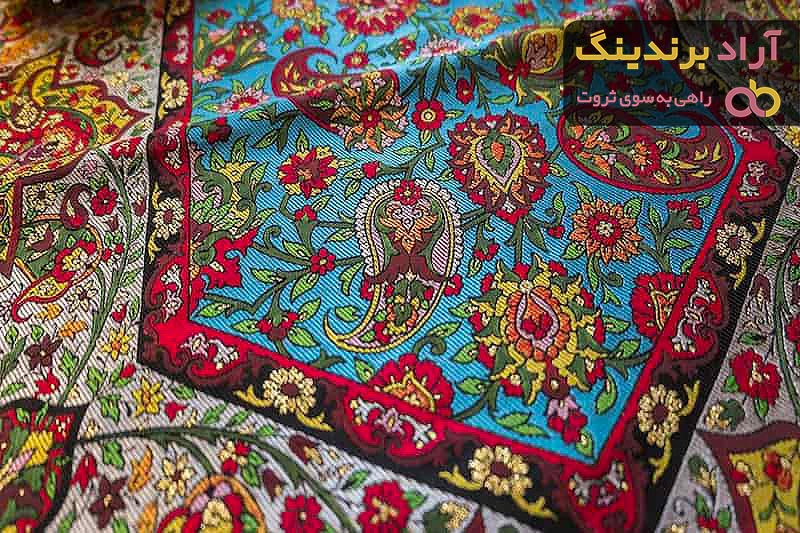 خرید رومیزی ترمه قرمز + قیمت عالی