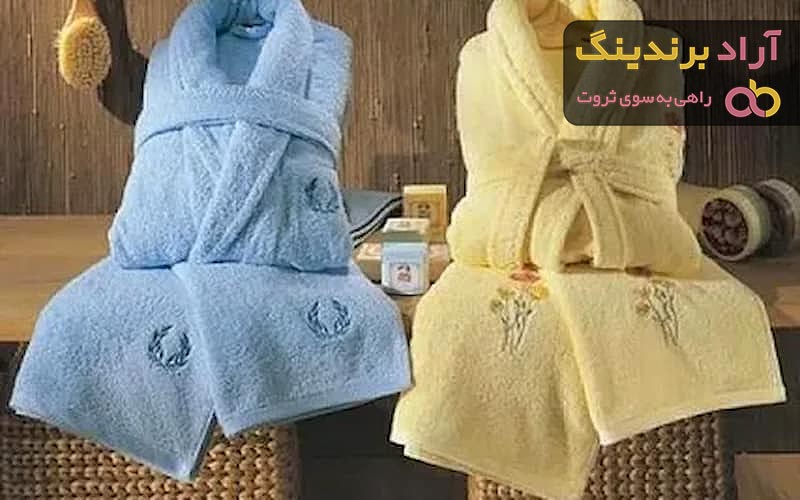 بهترین حوله تن پوش عروس و داماد + قیمت خرید عالی