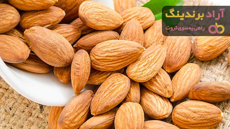بادام درختی پوست نازک | خرید با قیمت ارزان