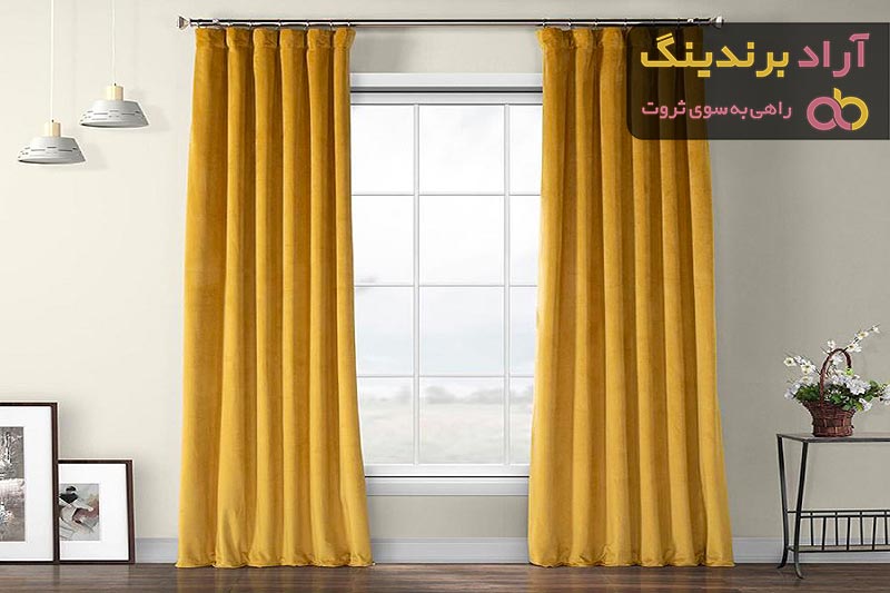 قیمت خرید پارچه مخمل پرده ای + عکس