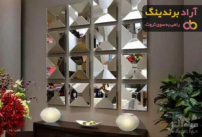 معرفی آینه دکوراتیو طلایی + بهترین قیمت خرید