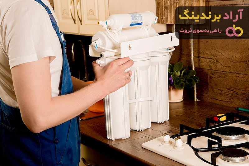 خرید دستگاه تصویه آب خانگی + بهترین قیمت