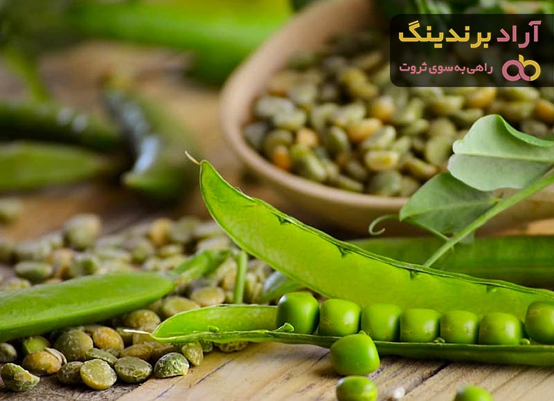 خرید نخود فرنگی خام منجمد با قیمت استثنایی