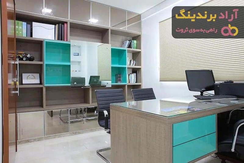 میز مدیریت ام دی اف ساده | خرید با قیمت ارزان