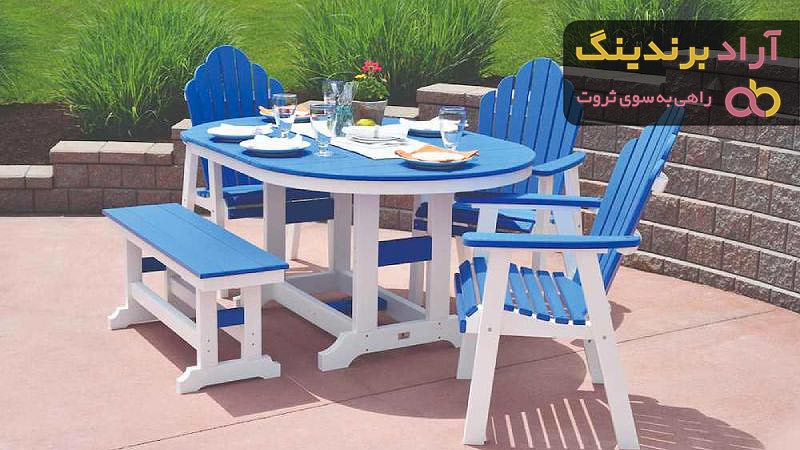 خرید میز و صندلی پلاستیکی باغی + بهترین قیمت