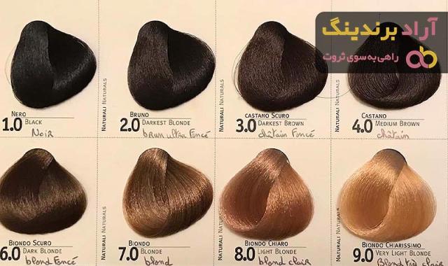 قیمت رنگ مو بدون دکلره + خرید