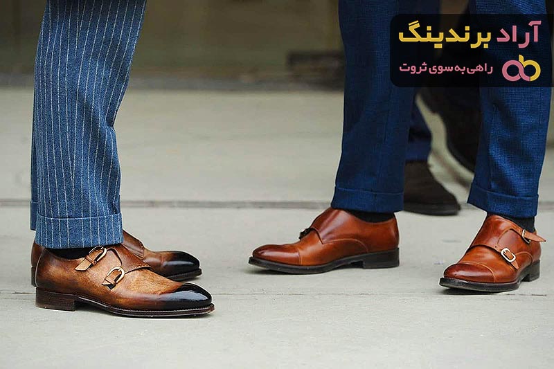 قیمت کفش چرم مردانه نوین چرم
