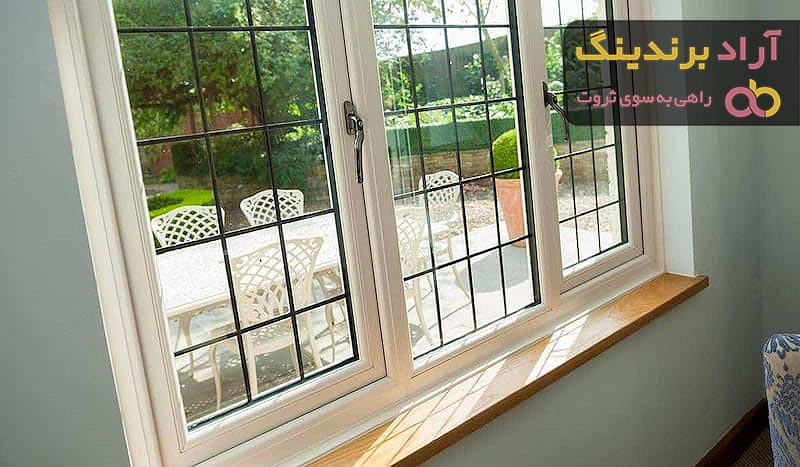 قیمت پنجره دوجداره یو پی وی سی + خرید