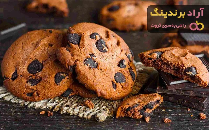 خرید کوکی شکلاتی ساده + قیمت عالی