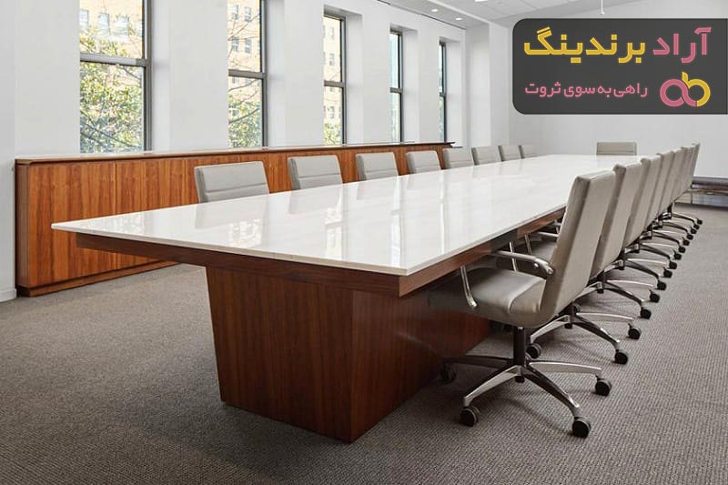 قیمت میز کنفرانس ام دی اف + خرید