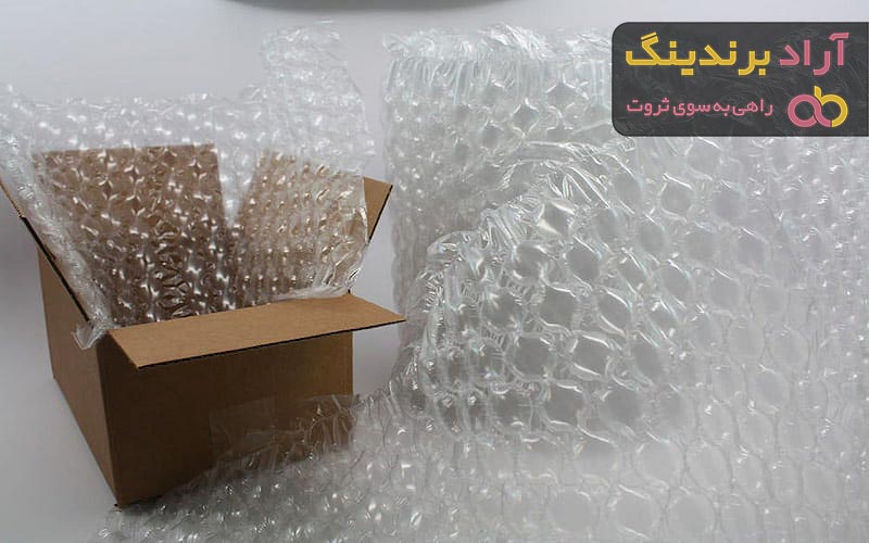 قیمت نایلون حبابدار متالایز + خرید