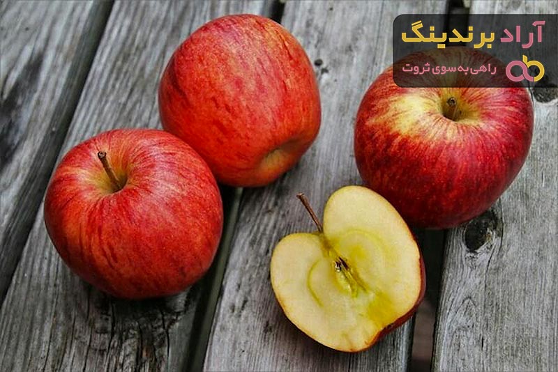 قیمت سیب قرمز رگه دار + خرید
