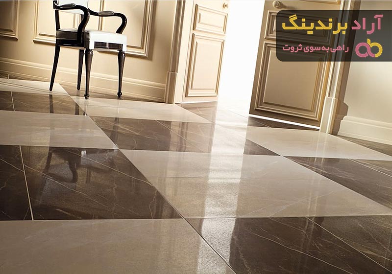 قیمت سرامیک کف دو رنگ + خرید