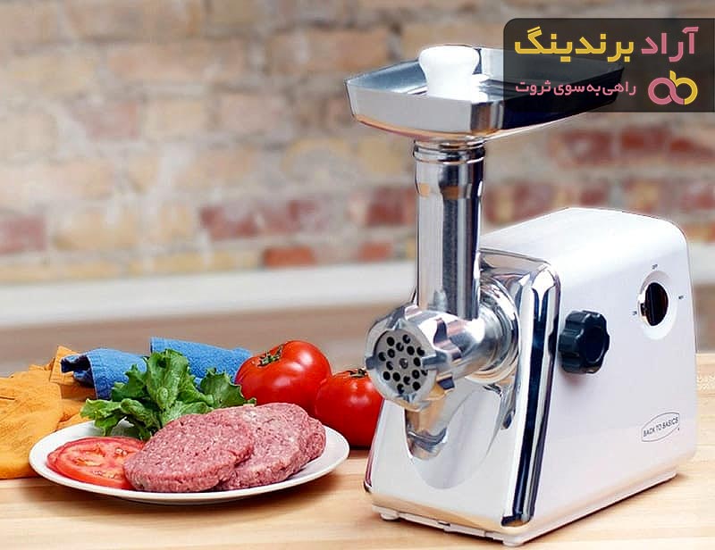 قیمت چرخ گوشت صنعتی گیربکسی + خرید