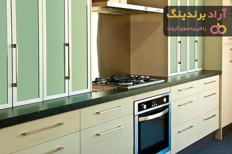 قیمت دستگیره کابینت های گلاس سفید