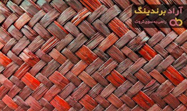 قیمت سبد بافتنی چوبی + خرید