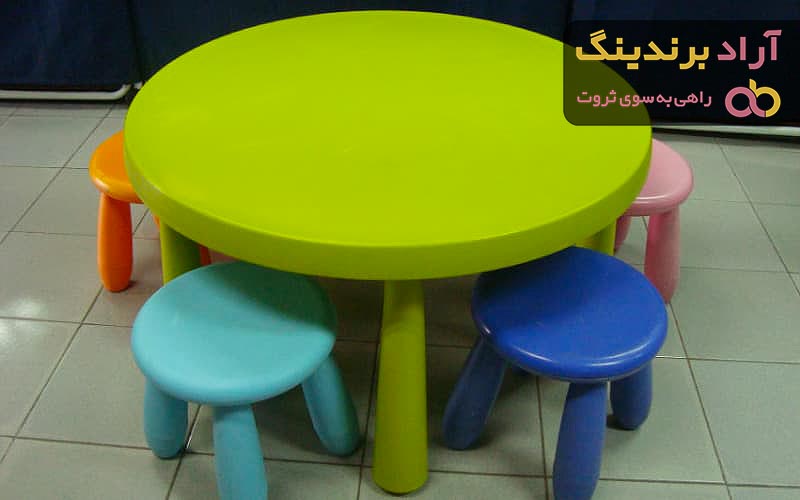 قیمت میزگرد پلاستیکی ناصر