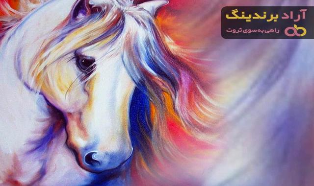 قیمت تابلو رنگ روغن حیوانات