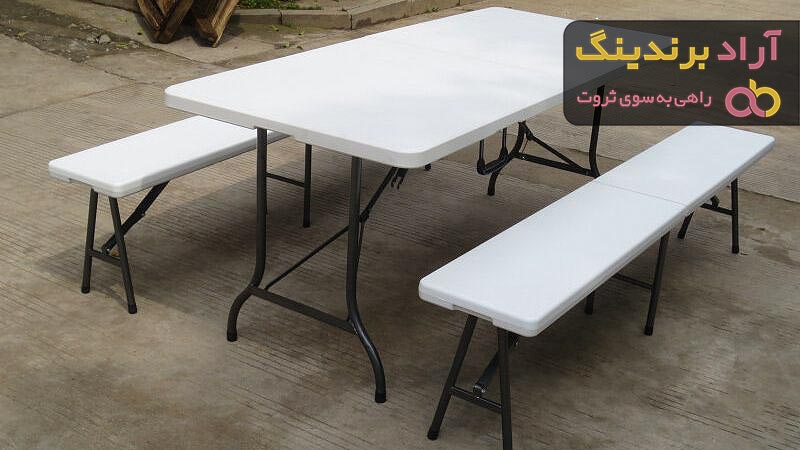 قیمت میز پلاستیکی تاشو بزرگ