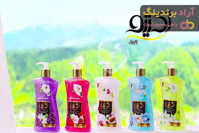 قیمت مایع دستشویی صدفی اکتیو