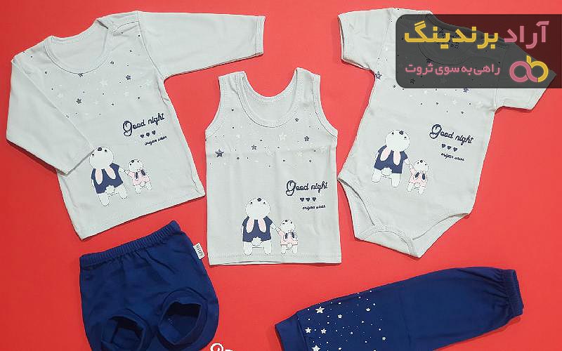 قیمت لباس نوزادی 5 تکه