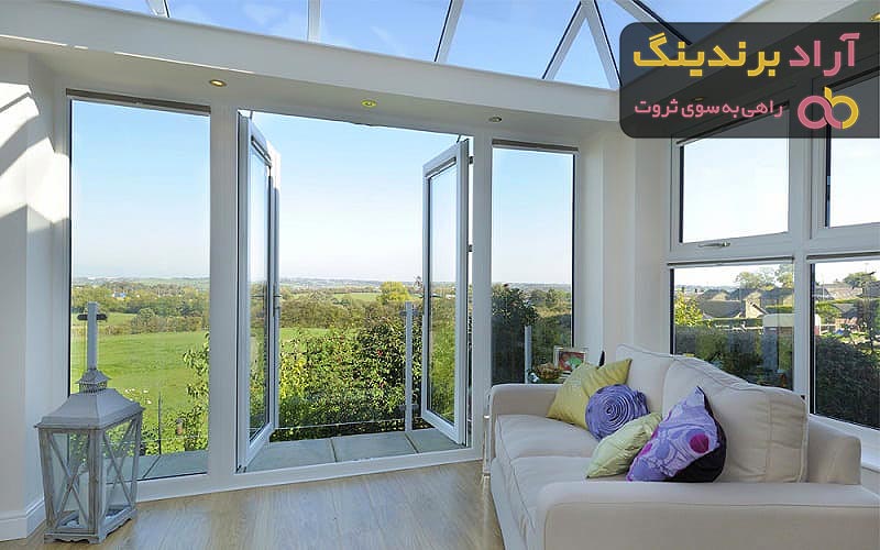 قیمت پنجره تک جداره upvc