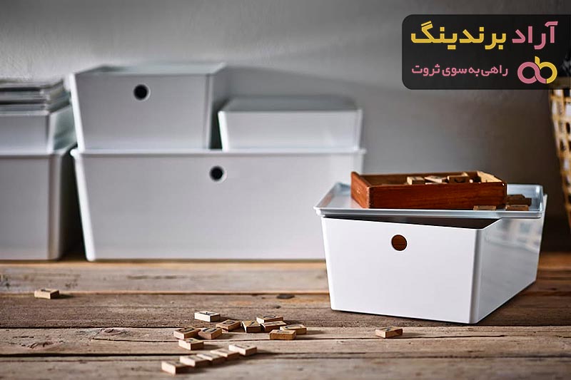 قیمت باکس پلاستیکی درب دار