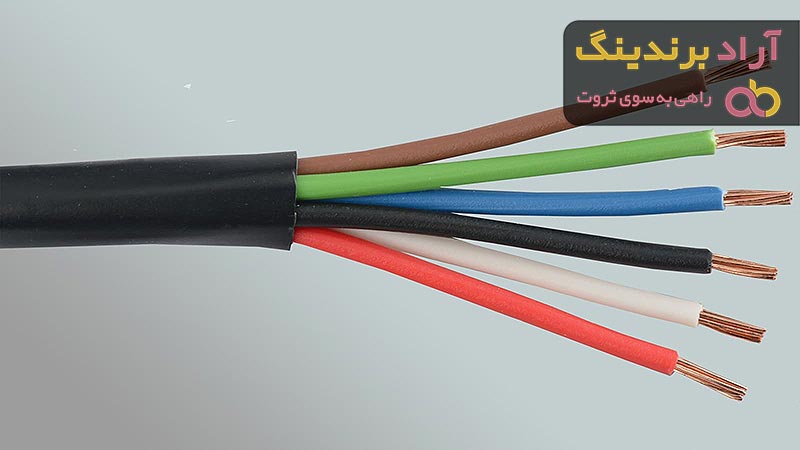 قیمت کابل 6 رشته ای