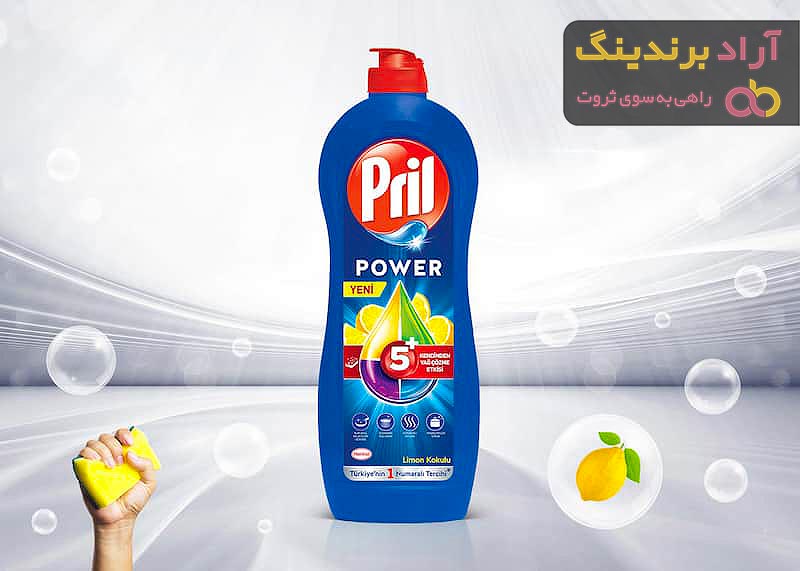 قیمت مایع ظرفشویی پریل ۴ لیتری