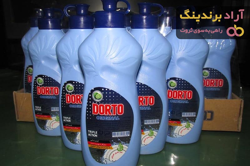 قیمت مایع ظرفشویی دورتو