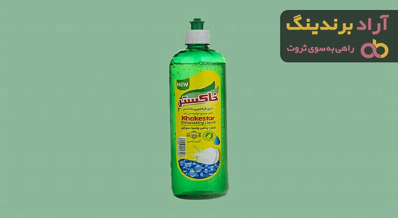 قیمت مایع ظرفشویی خاکستر یک لیتری
