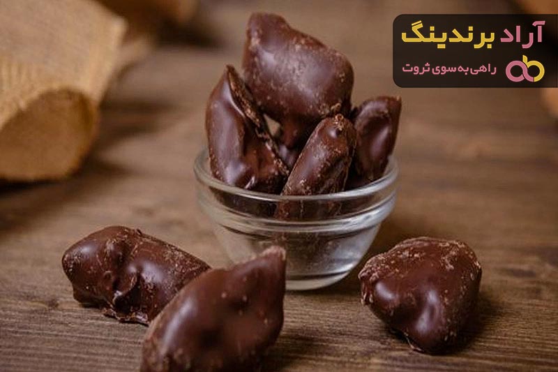 قیمت خرما مغزدار شکلاتی تحفه