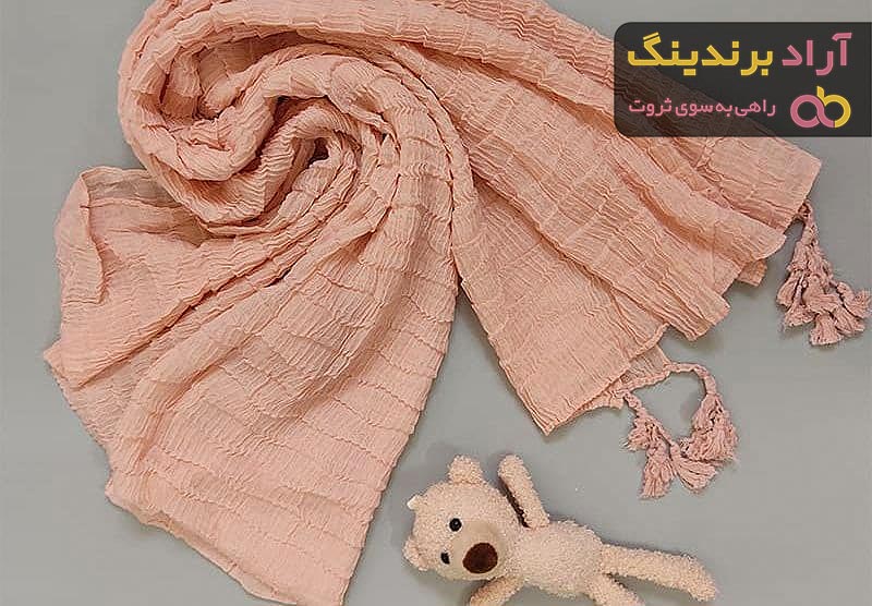 قیمت شال پلیسه نخی