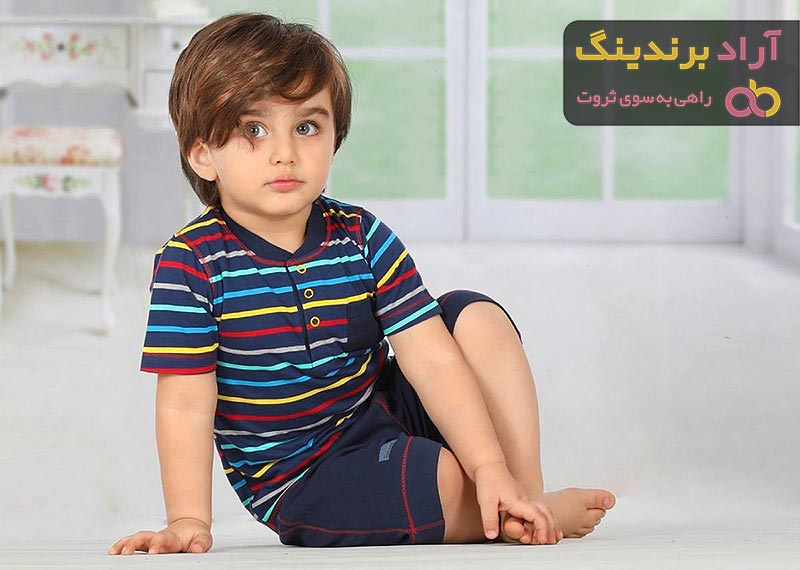 قیمت پوشاک کودک نیلی